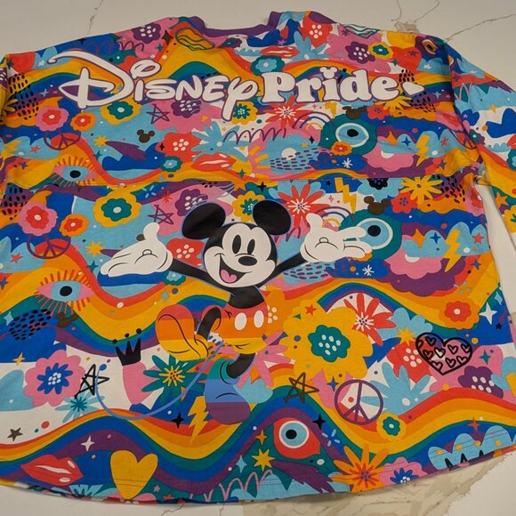 Disney Pride Official Spirit Jersey Disneyland Unisex XL Pride After Dark - Picture 3 of 7